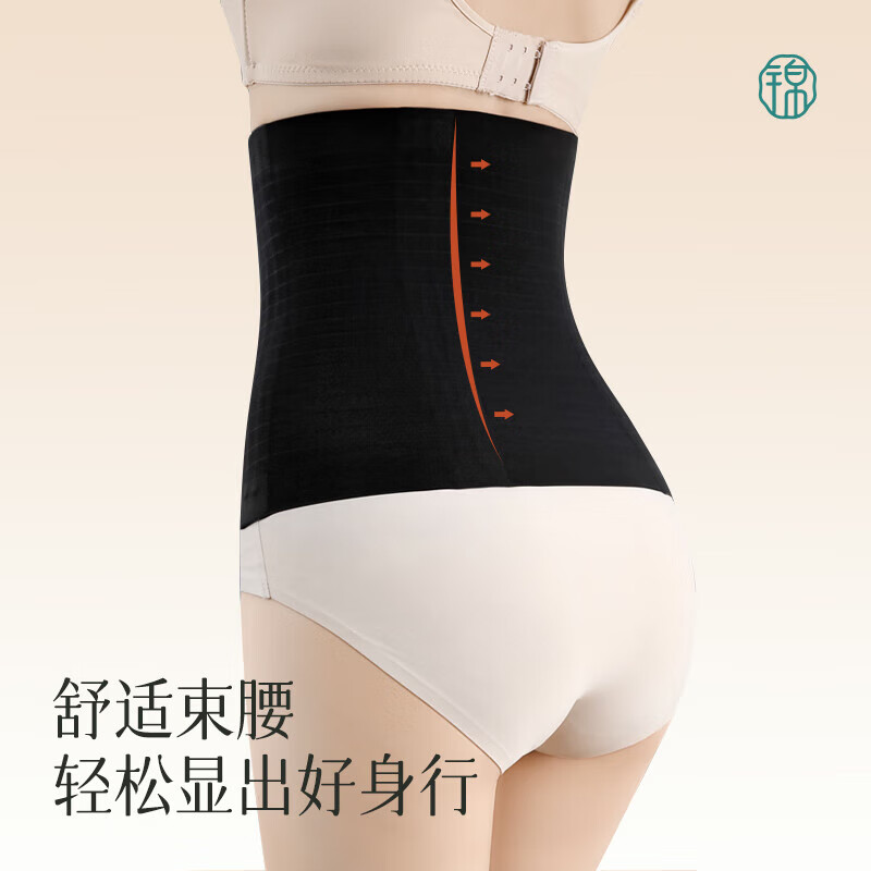Jindu Seamless Waist Belt, Summer Thin Ice Silk Body Shaping Waist Belt, Women's Powerful Belly Shaping Waist Belt