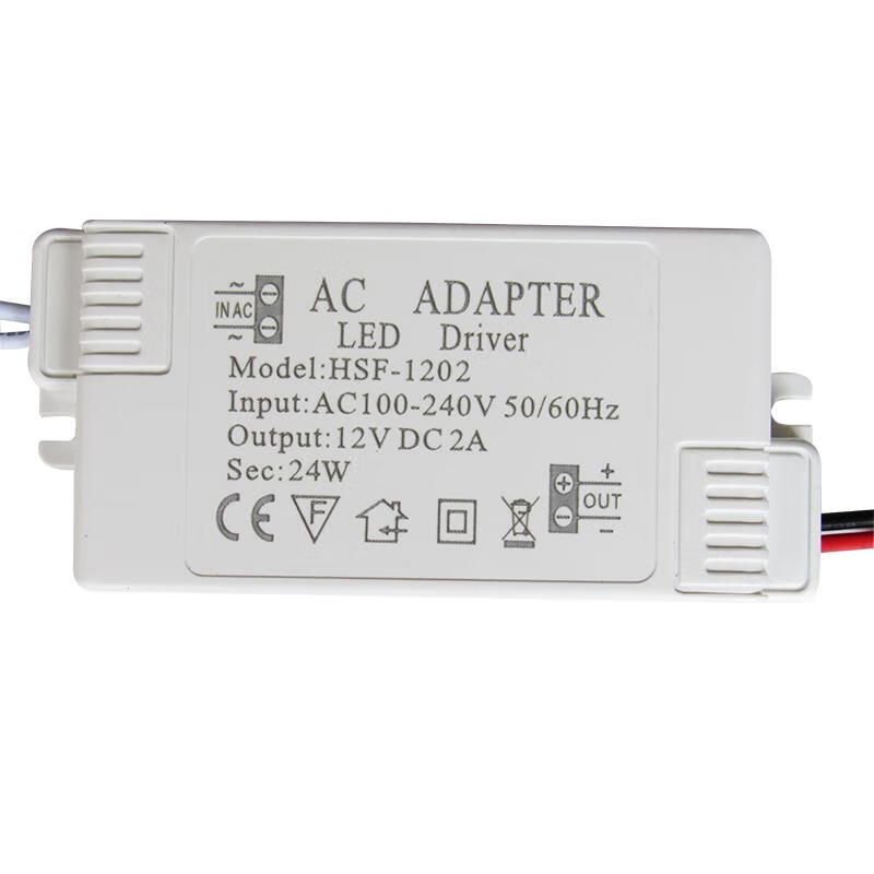 LED drive power supply ballast ceiling crystal lamp 220 to 12V DC rectifier control device accessories universal DC12V12W (DC output)