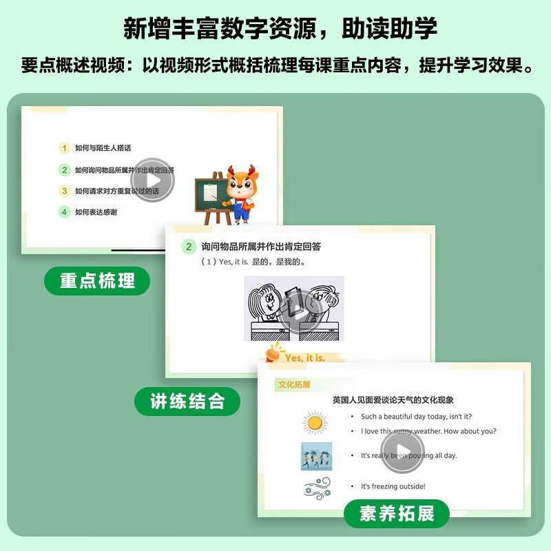 Xinhua Bookstore New Concept English Complete Set Smart Upgraded Edition Textbook with Audio Student Book Longman Foreign Language Learning Textbook New Concept English 1 (Textbook + One Lesson and One Practice)