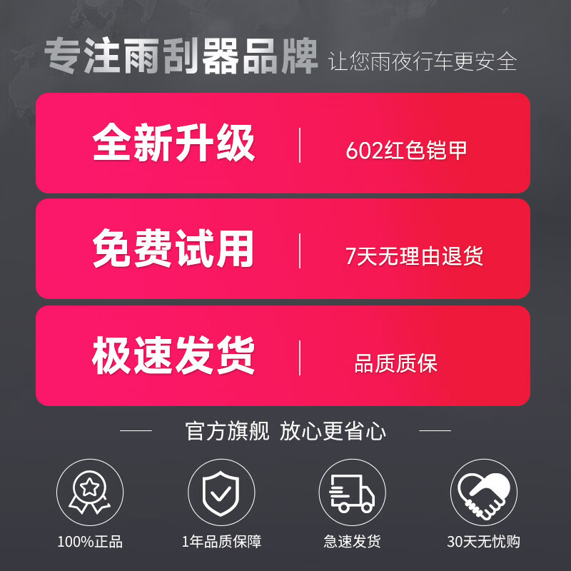 Xinbaina's upgraded second-generation boneless wiper wiper blades are directly supplied from the factory. Notes when placing an order. Notes when placing an order: Model year.