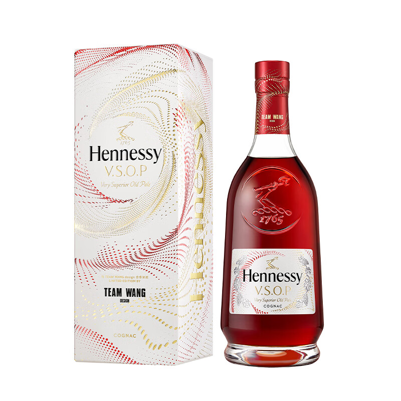 Hennessy (Hennessy) VSOP Cognac French imported wine 700mlTEAMWANG limited gift box New Year's Day gift