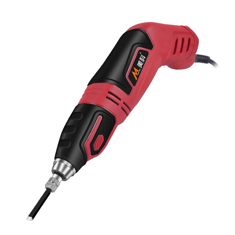 Meike (MYTEC) electric carving knife woodworking special high-power carving machine plaque carving knife bonsai root carving wood chisel tea tray shovel electric carving machine + 5 blades in carton