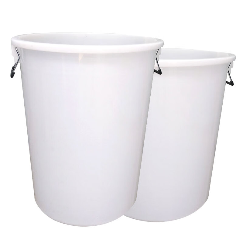 Jin Gu Lao KCAA-157 large capacity trash can bucket round storage bucket large thickened plastic drum 100L blue without lid