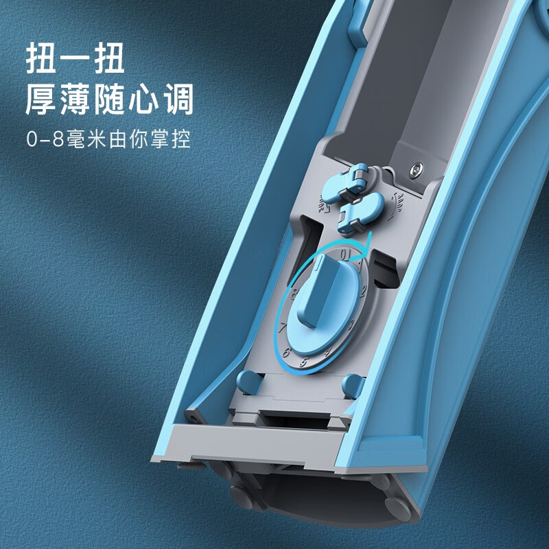 Jin Xiaochu vegetable cutting tool multi-functional household lemon slicer and grating grater kitchen radish and potato shredder blue gray