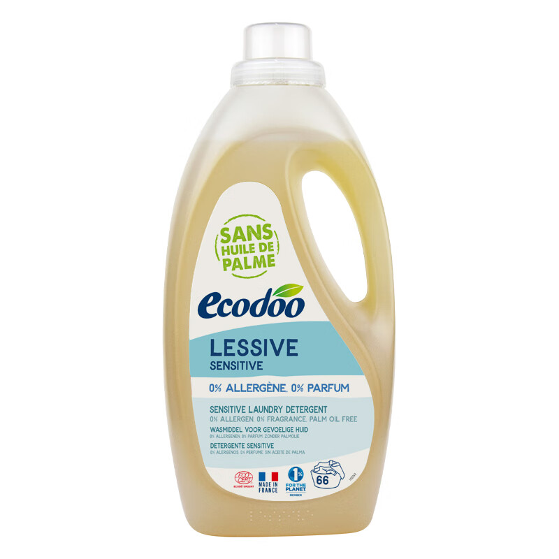 Yilushu original imported fragrance-free laundry detergent 2L antibacterial for pregnant women, infants and young children, low-foaming, fluorescent-free detergent, home cleaning