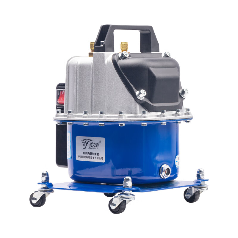 Huili Auto Air Conditioning Vacuum Pump Refrigerator Repair Tool Tire Inflator Refrigerant Filling and Pumping Dual-Purpose Advanced BW880+ Classic Dual Meter Adjustable Set Free Gifts