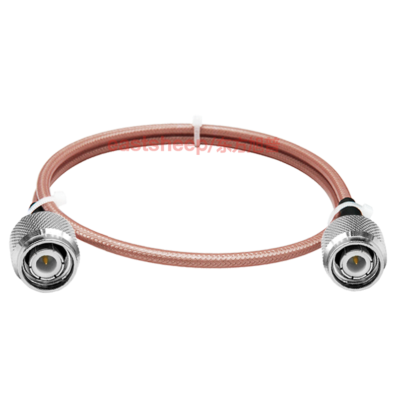 Oriental Xupu double-layer silver-plated GPS cable TNC curved male to male 6G RG142DB-TNC-JJ TNC-JW RG142DB-TNC-JJ 3m