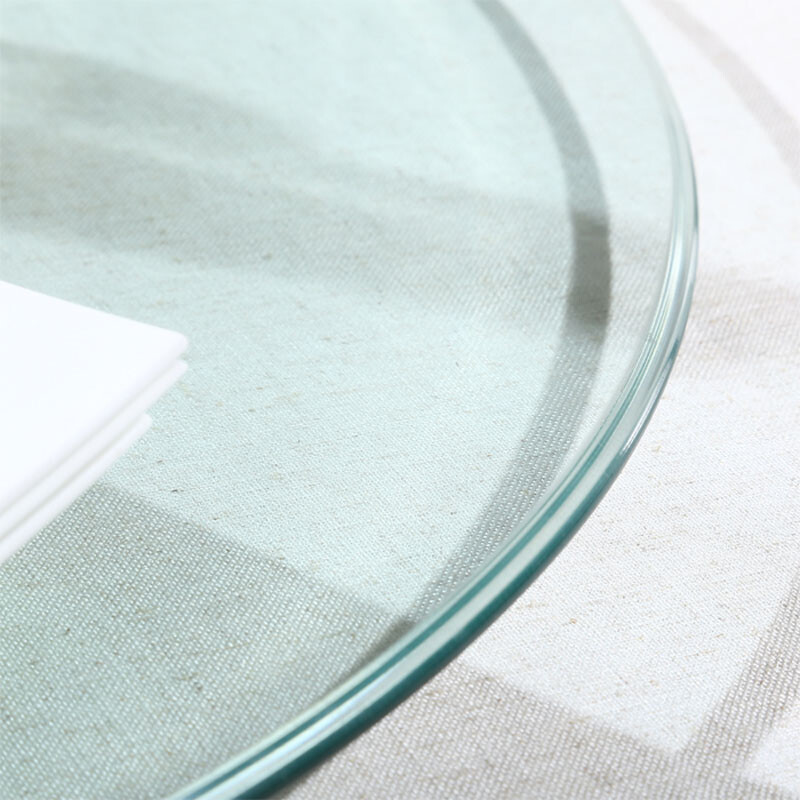Ming Xiangshun Hotel Dining Table Turntable Tempered Glass Round Ming Xiangshun Hotel Dining Table Turntable Tempered Glass Round Piece Base Large Desktop