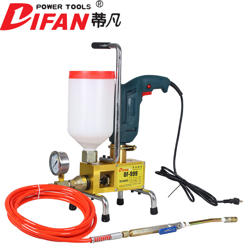 DIFAN POWER TOOLS high-pressure grouting machine polyurethane grouting machine blockage detection machine waterproof pouring machine water-stop needle leak repair machine high-pressure grouting machine + 50 water-stop needles