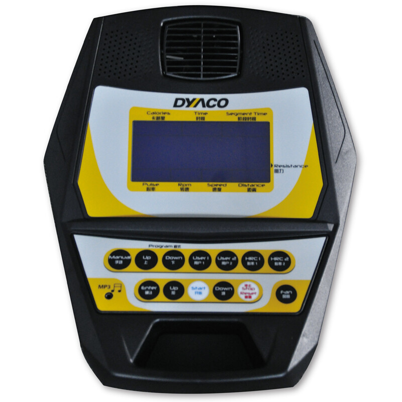 DYACO vertical magnetically controlled exercise bike FU500 original imported bicycle for household and commercial use vertical exercise bike fitness equipment nationwide joint warranty