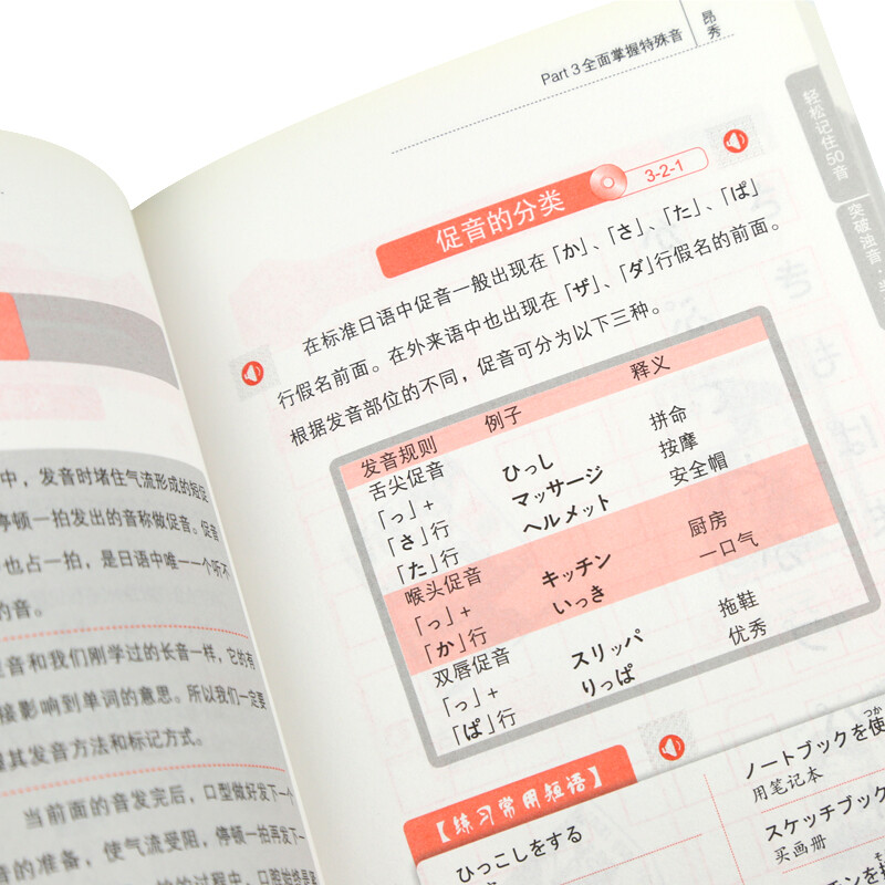 The King of Japanese 50-syllable pronunciation, a zero-based standard Japanese learning introductory book (scan the QR code to get audio) - Angxiu Foreign Language