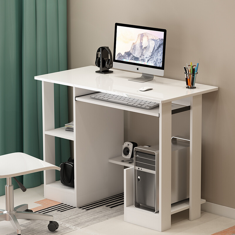 Furniture For Desktop Computer Desk Paint Study Table Furniture For Desktop Computer Desk Paint Study Table Workbench With Bookshelf Zc122