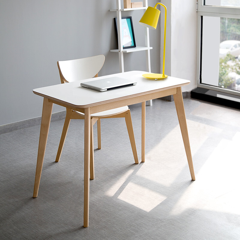 Lovebit Abit Solid Wood Desk Nordic Minimalist Office Desktop Lovebit Abit Solid Wood Desk Nordic Minimalist Office Desktop Computer Notebook Learning Wide Table And Chair Set 100 60