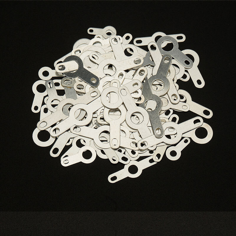 Jinggong silver-plated copper soldering lugs, copper single-ended soldering lugs, double-ended soldering lugs, ear washers, copper washers, copper lug terminals, 8.2 single head, 50 pieces