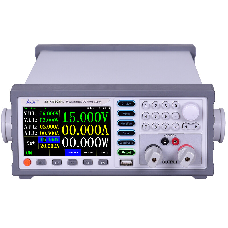 Extraordinary A-BF cabinet color screen programmable high-precision DC switching power supply DC regulated power supply 5-digit display SS-K1560SPL (15V 60A)