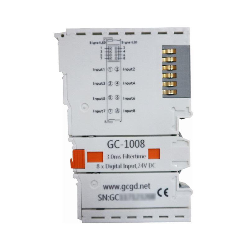 GCAN uses plug-in expansion I/O GC-3674 with Guangcheng Technology PLC and adapter