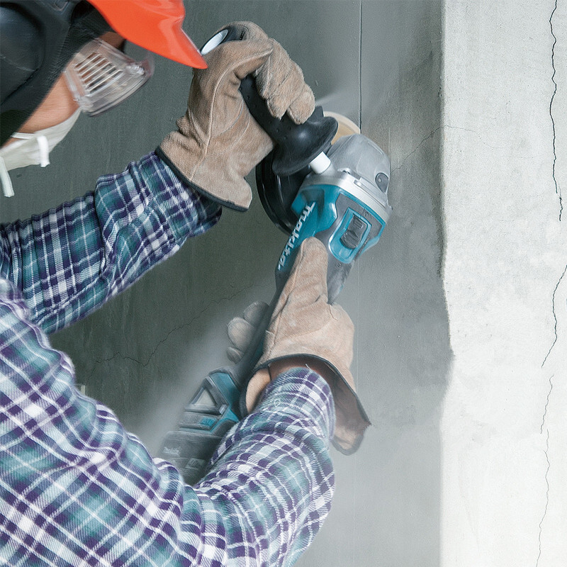 Makita Makita 18V lithium battery rechargeable angle grinder DGA404 brushless angle grinder 100mm power tool DGA404SFJ angle grinder dual battery slow charging 3.0ah