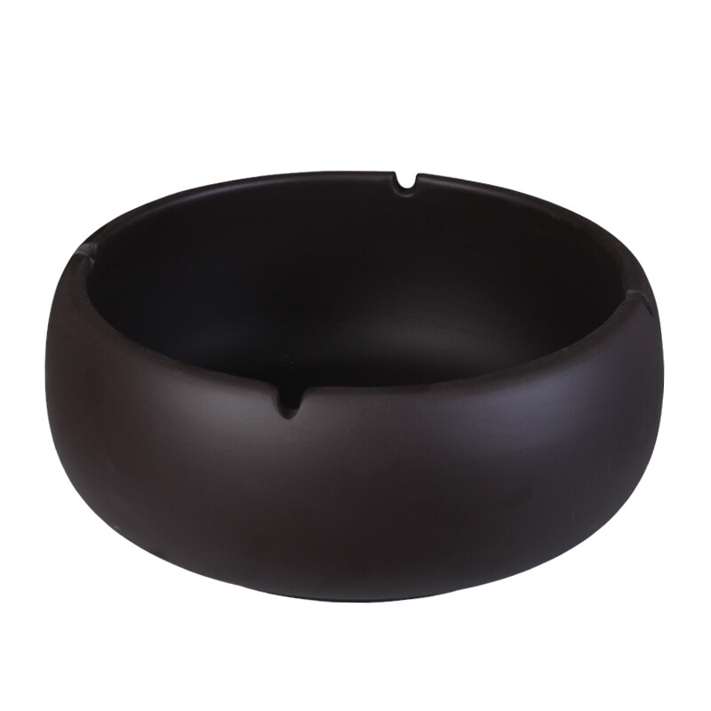 Qihuijie purple sand retro ashtray extra large ceramic creative personality KTV office Internet cafe home ashtray JF-large size