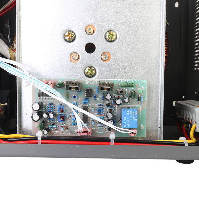 Chint (CHNT) voltage stabilizer 5KW single-phase automatic AC voltage stabilizer air conditioning computer ordinary household appliances voltage stabilization 5000W 5000W