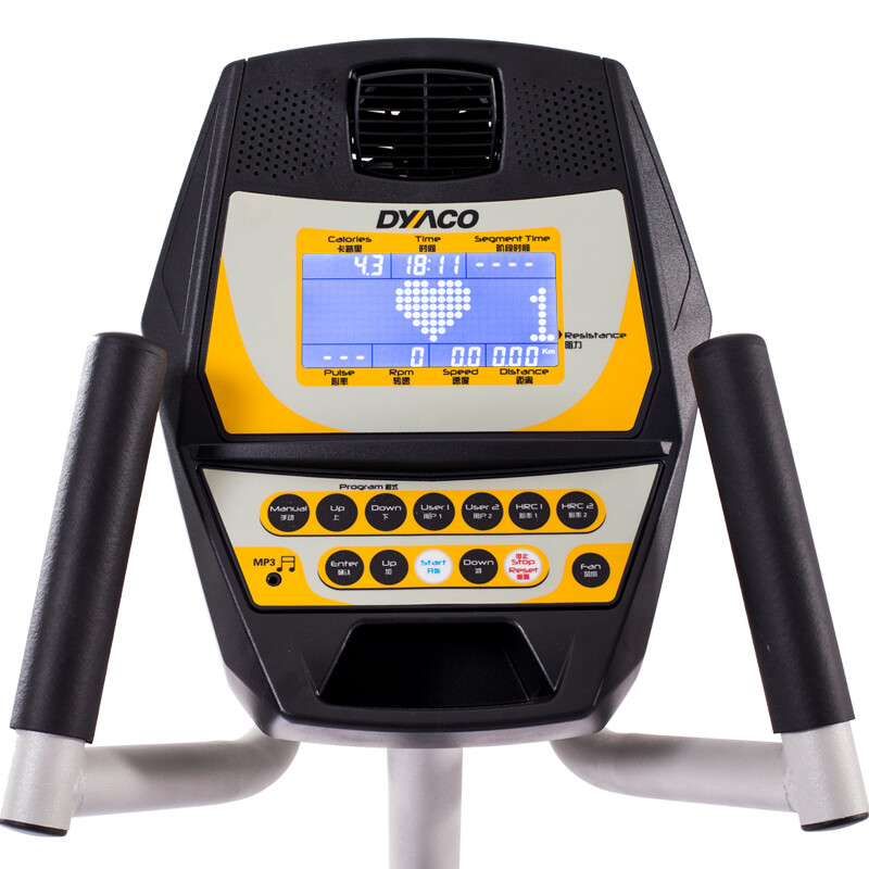 Daiyu (DYACO) Daiyu DYACO original imported horizontal exercise bike home FR500 fitness equipment