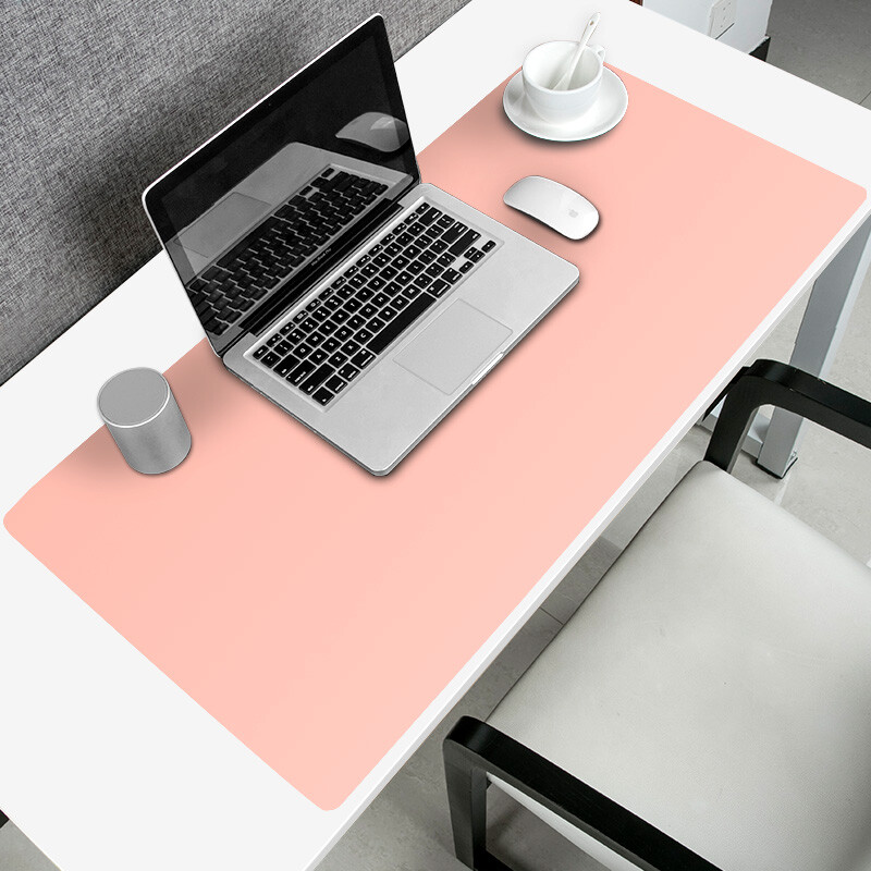 Cool Element Kuyuansu Mouse Pad Writing Computer Desk Cool Element Kuyuansu Mouse Pad Writing Computer Desk Oversized Leather Executive Desktop Waterproof Work Mat 90cmx40cm Pink