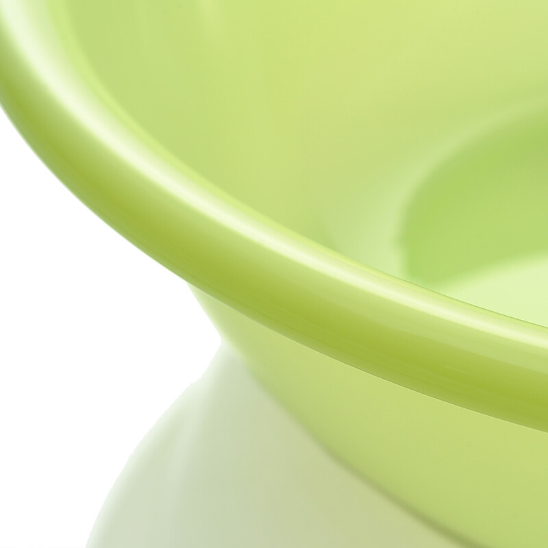 Inomata Japan imported wash basin wash basin kitchen plastic basin basin baby baby wash basin wash basin white 4.2L (30*9.5)CM