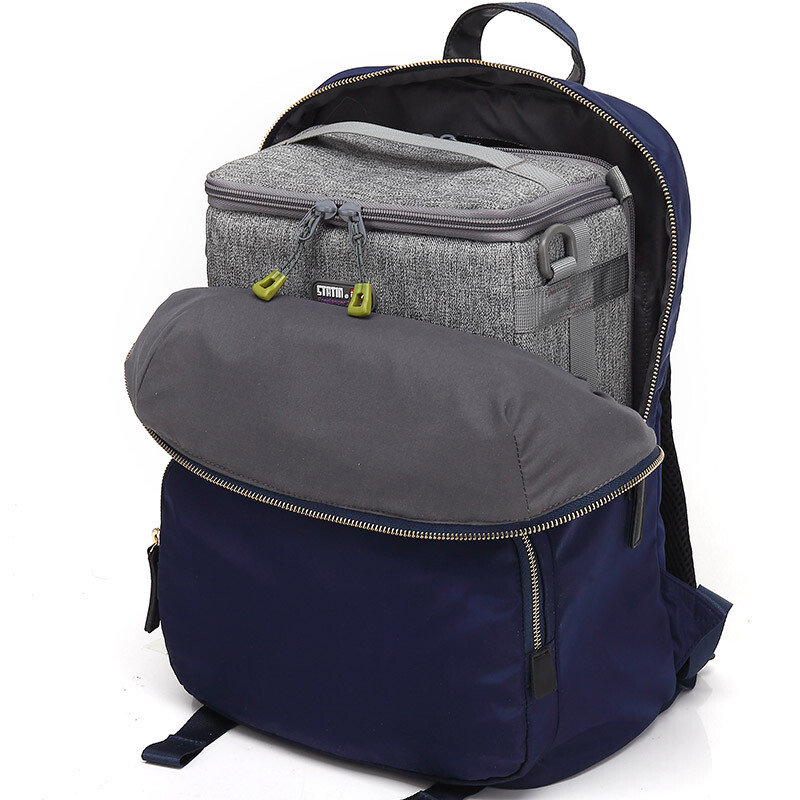 Saiteng BD04D pressure-resistant one-machine, two-lens, dual-opening single electronic mirrorless camera bag, one-shoulder waterproof zipper version