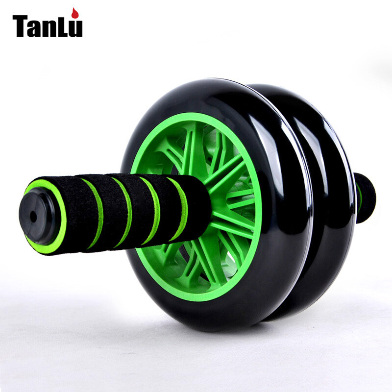 Explore the Abdominal Wheel, Abdominal Muscle Wheel, Push-up Stand, Slim Waist Abdominal Wheel, Giant Wheel, Silent Home Sports and Fitness Set Equipment, Sporting Goods, Giant Wheel with Sponge Cover (21cm in Diameter)