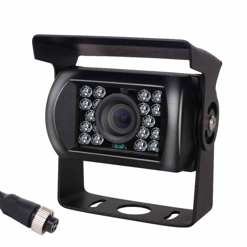 Yuba reversing camera universal rear view HD truck 12v24v night vision small harvester infrared rear image camera bus aviation head infrared