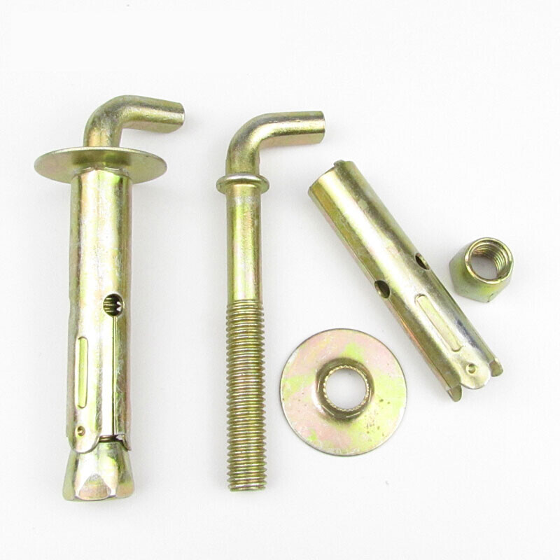 Jishuo electric water heater expansion hook M8/M10 wall-mounted expansion screw bolt hook universal brand water heater hook M10*100 outer diameter 12 2 pcs punching 12mm