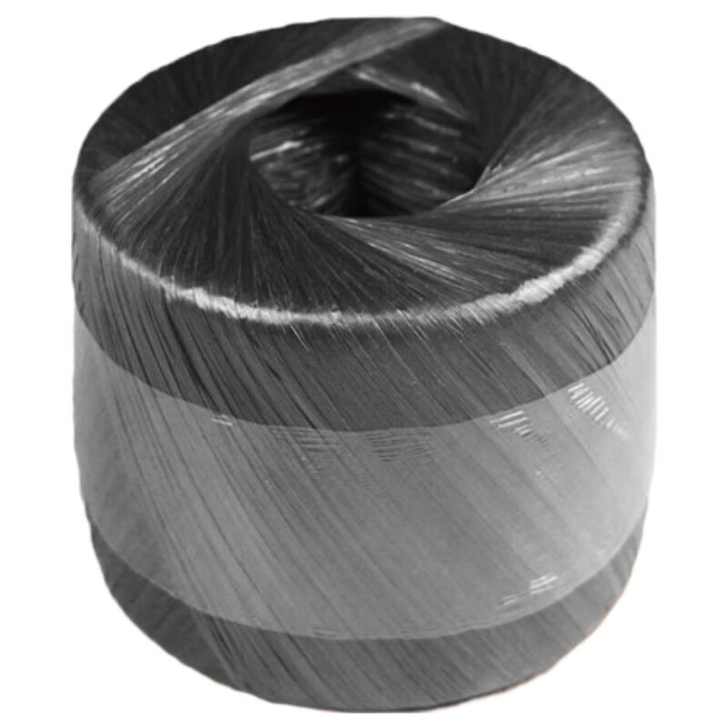 Colorful new material plastic rope packing rope binding tape plastic rope nylon strapping rope tie tape packaging rope tear film packaging rope whole bundle bundling rope color transparent plastic rope black 500g/roll
