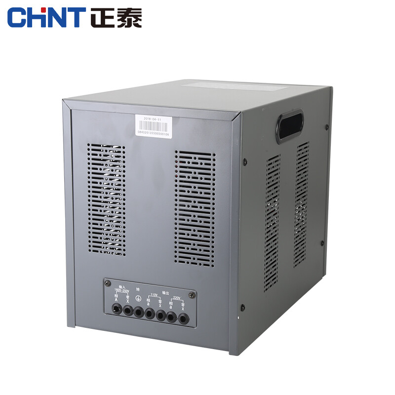 Chint (CHNT) voltage stabilizer 5KW single-phase automatic AC voltage stabilizer air conditioning computer ordinary household appliances voltage stabilization 5000W 5000W