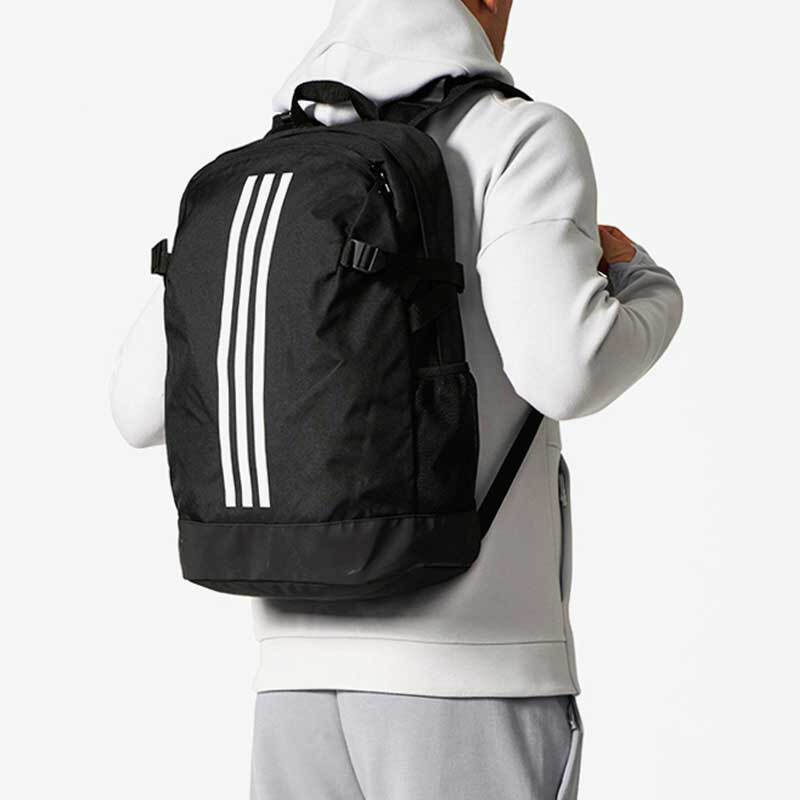 Adidas bag travel backpack computer backpack backpack men's and women's training bag student bag Adidas BP power IV m br5864 black and white Adidas bag travel backpack computer backpack backpack men's and women's training bag student bag Adidas BP power IV m br5864 black and white