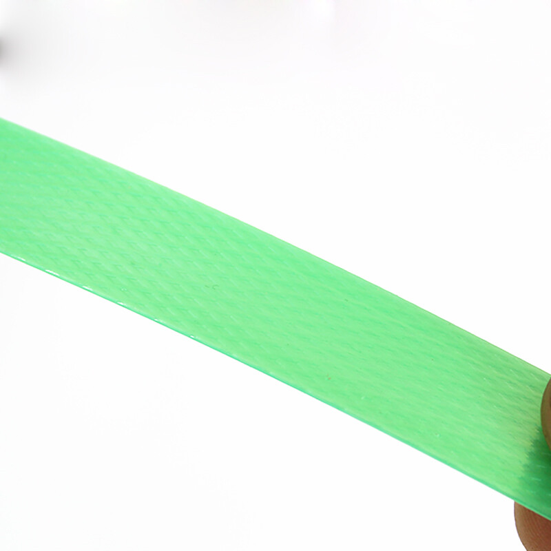 Baopinfang plastic steel strapping strap 1910/1608 green pet strapping weight 10kg/20kg paper core high load-bearing strapping strap 1910*20kg second generation formula