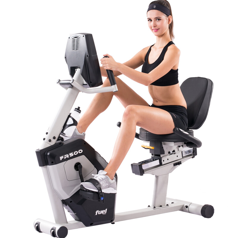 Daiyu (DYACO) Daiyu DYACO original imported horizontal exercise bike home FR500 fitness equipment