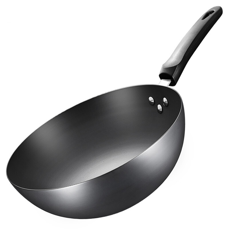 Aishida Wok Asd Uncoated Fine Iron Pot Can Not Rust Aishida Wok Asd Uncoated Fine Iron Pot Can Not Rust Gas Round Bottom Open Fire Frying Pan Without Lid 32cm Cf32j2wg