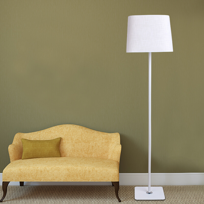 Road Far Bright Eyes Led Floor Lamp 5w Warm Light Living Room Road Far Bright Eyes Led Floor Lamp 5w Warm Light Living Room Bedroom Bedside Home Creative Simple Fabric Ml 111 White