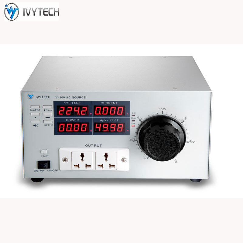 IVYTECH digital display voltage regulator AC power supply APS1001D/1002D/1003D/IV100 APS-1001D single display 1KVA