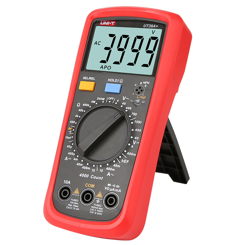 Uni-T UT39A+ digital multimeter manual range multi-function household multimeter resistance capacitance voltage and current meter