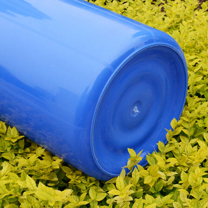 Kelibang large plastic bucket round storage bucket large capacity bucket hotel kitchen industrial sanitation property trash can 100L blue without lid KB3001