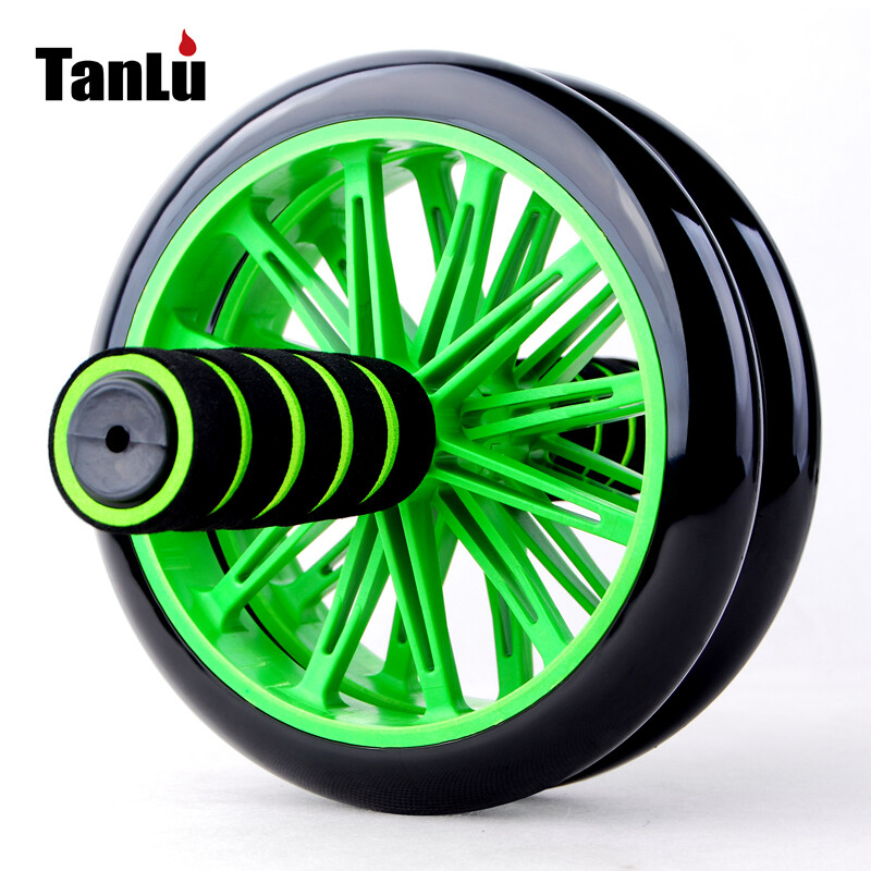Explore the Abdominal Wheel, Abdominal Muscle Wheel, Push-up Stand, Slim Waist Abdominal Wheel, Giant Wheel, Silent Home Sports and Fitness Set Equipment, Sporting Goods, Giant Wheel with Sponge Cover (21cm in Diameter)