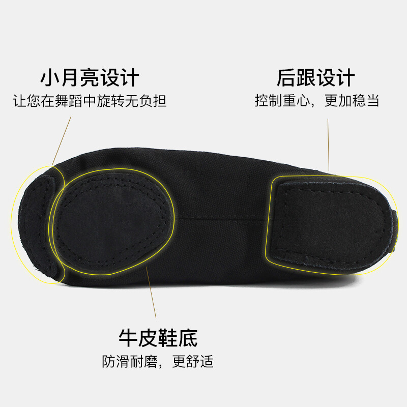 Aiwugo high-top canvas jazz boots children's soft-soled dance shoes adult practice shoes women's modern jazz dance shoes ballet shoes black-high-top indoor style 42