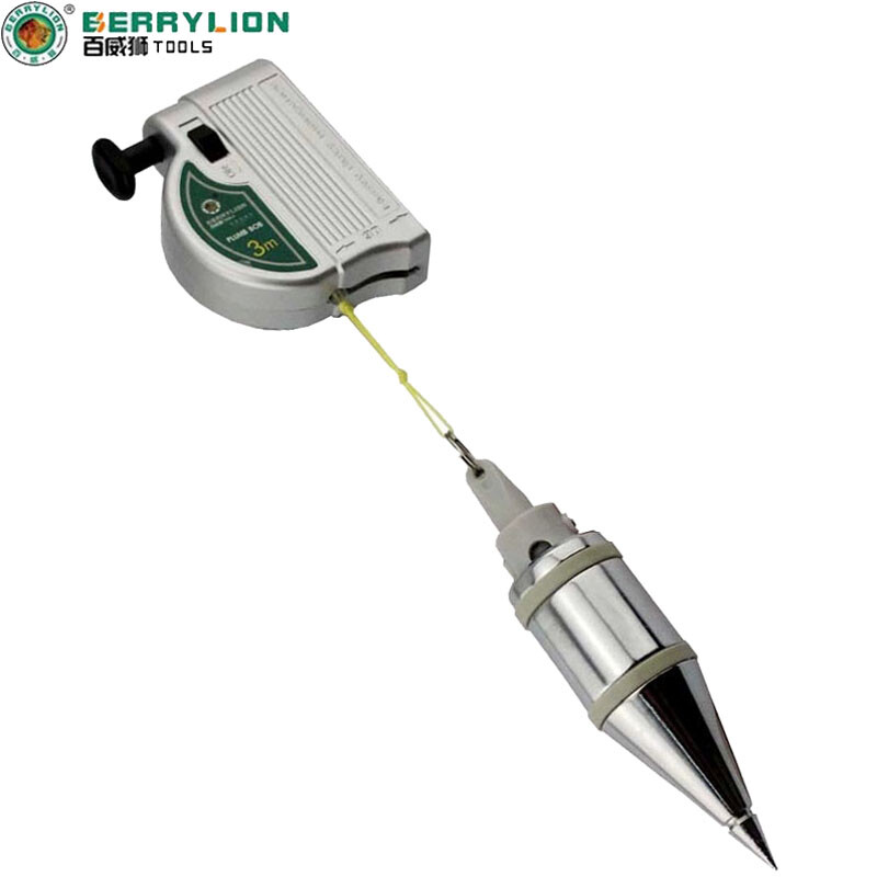 Budweiser Lion magnetic wire pendant, vertical magnetic wire pendant, vertical line hammer, automatic high-precision wire dropper, wire cone, wire cone, automatic coiling ink bucket, powder wire box, wire hammer 6 meters/400g/piece