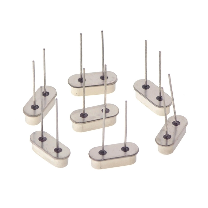 TaoTimeClub quartz crystal oscillator plug-in two-pin HC-49S passive clock crystal 3.579545MHz-40MHz 12MHz plug-in two-pin (5 pieces)