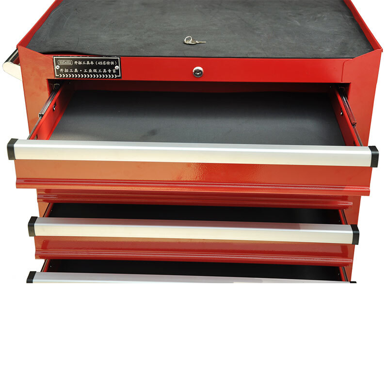 EXPLOIT multi-functional heavy-duty drawer-type tool cart thickened iron tool box cabinet cart 7 layers