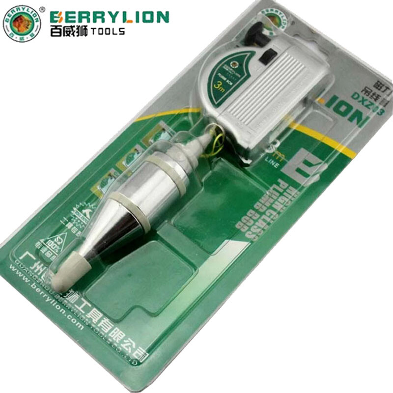 Budweiser Lion magnetic wire pendant, vertical magnetic wire pendant, vertical line hammer, automatic high-precision wire dropper, wire cone, wire cone, automatic coiling ink bucket, powder wire box, wire hammer 6 meters/400g/piece