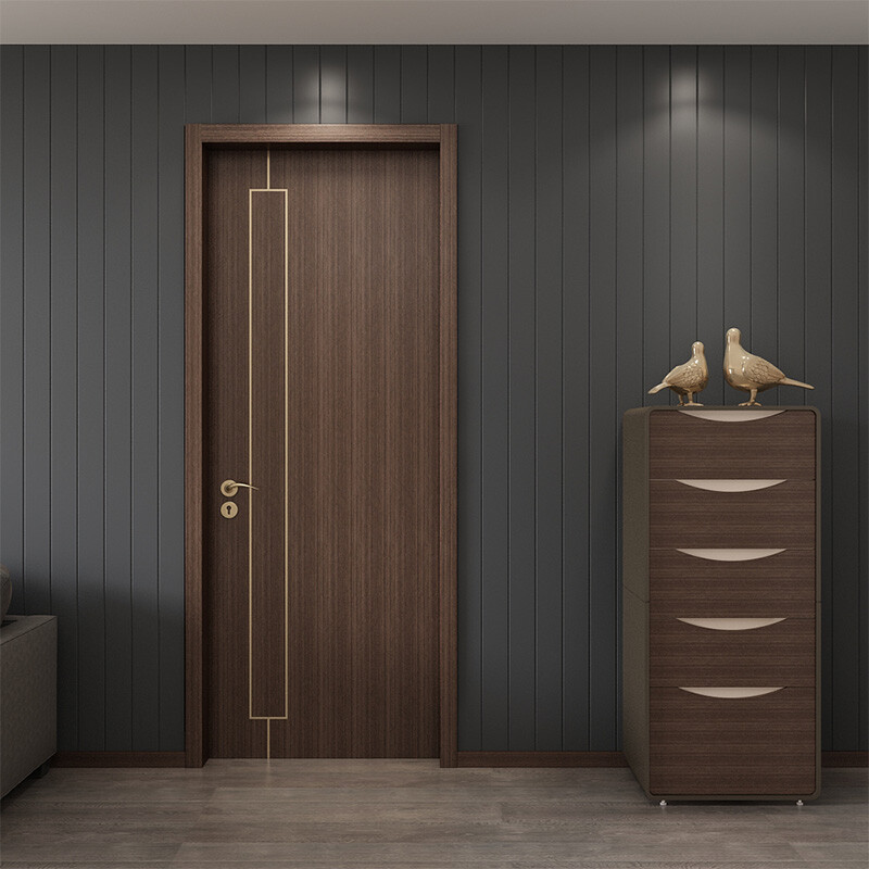 HONMIX solid wood composite painted door bedroom door