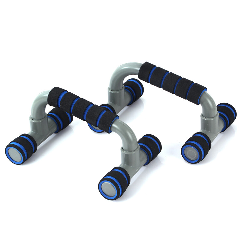 Mentojia push-up support pair, indoor chest muscle training support push-up rack, men's and women's exercise fitness equipment, black S-shaped pair