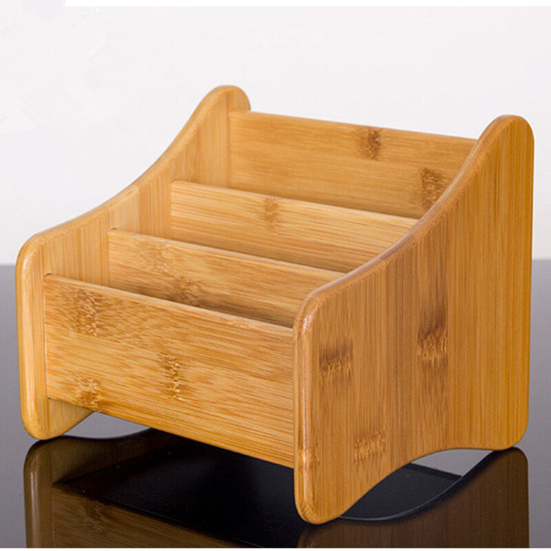 bamboo bedroom living room kitchen storage box desktop finishing box