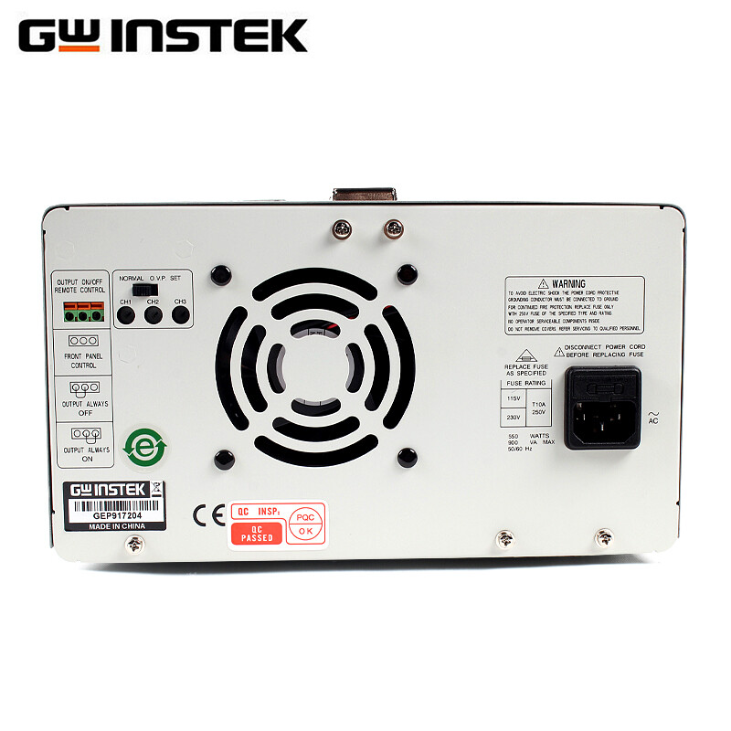 GWINSTEK SPD-3606 dual range three-channel DC regulated power supply 30V丨6A丨60V丨3A series and parallel connection